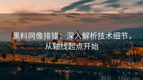 黑料网像排错：深入解析技术细节，从轴线起点开始